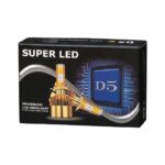 هدلایت خودرو مدل D5 پایه H7 اورجینال - تصویر 3