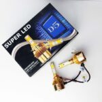 هدلایت خودرو مدل D5 پایه H7 اورجینال - تصویر 2